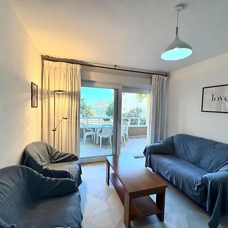 公寓 Carihuela En Primera Linea De Playa Con Vistas Y Garaje! C 托雷莫利诺斯